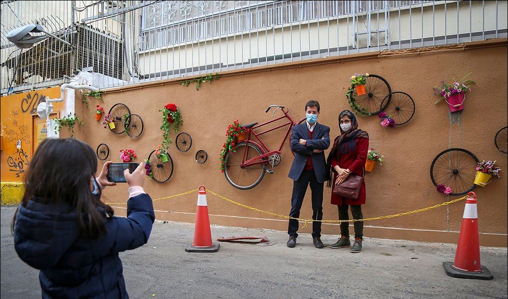 کوچه رنگارنگ تمدن تهران