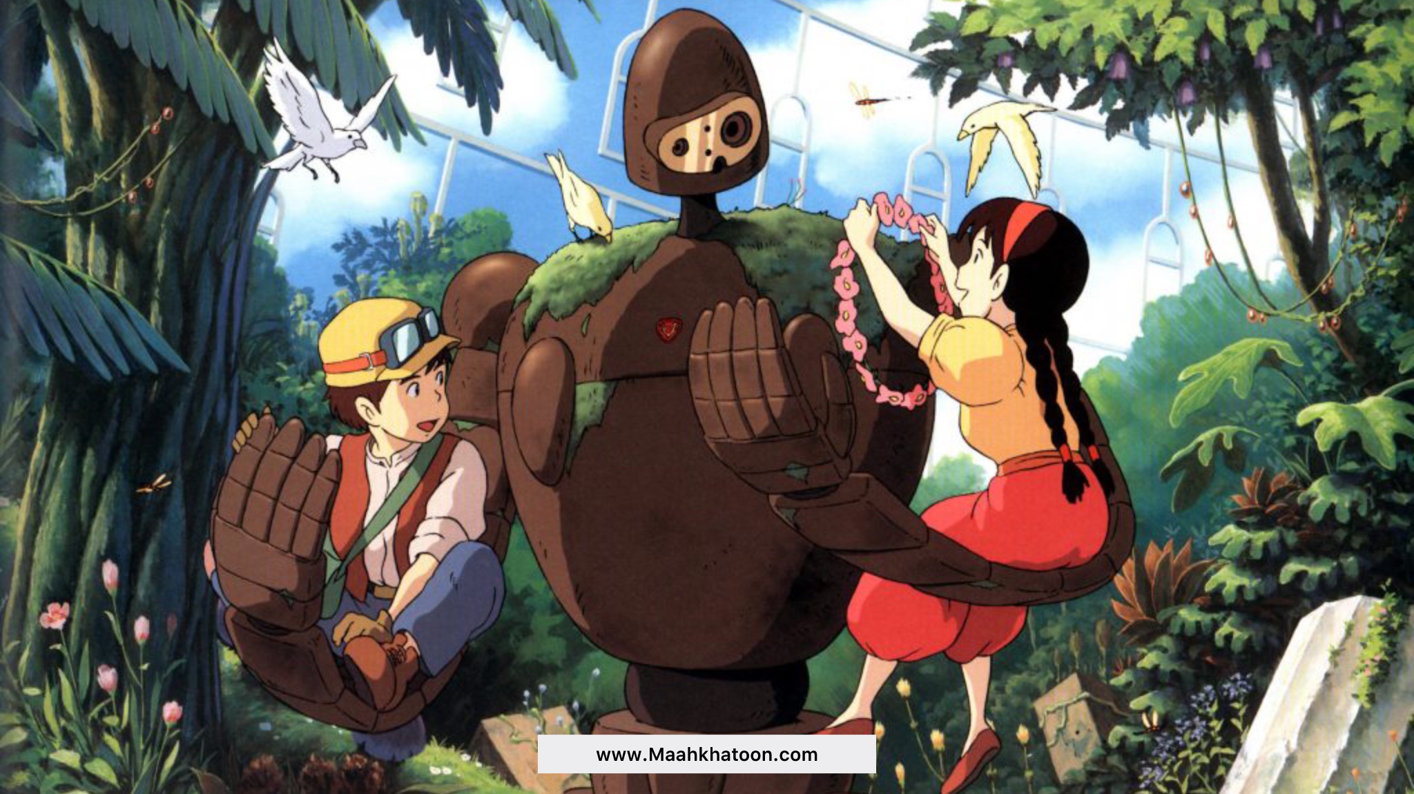 انیمه Castle in the sky - آثار هایائو میازاکی