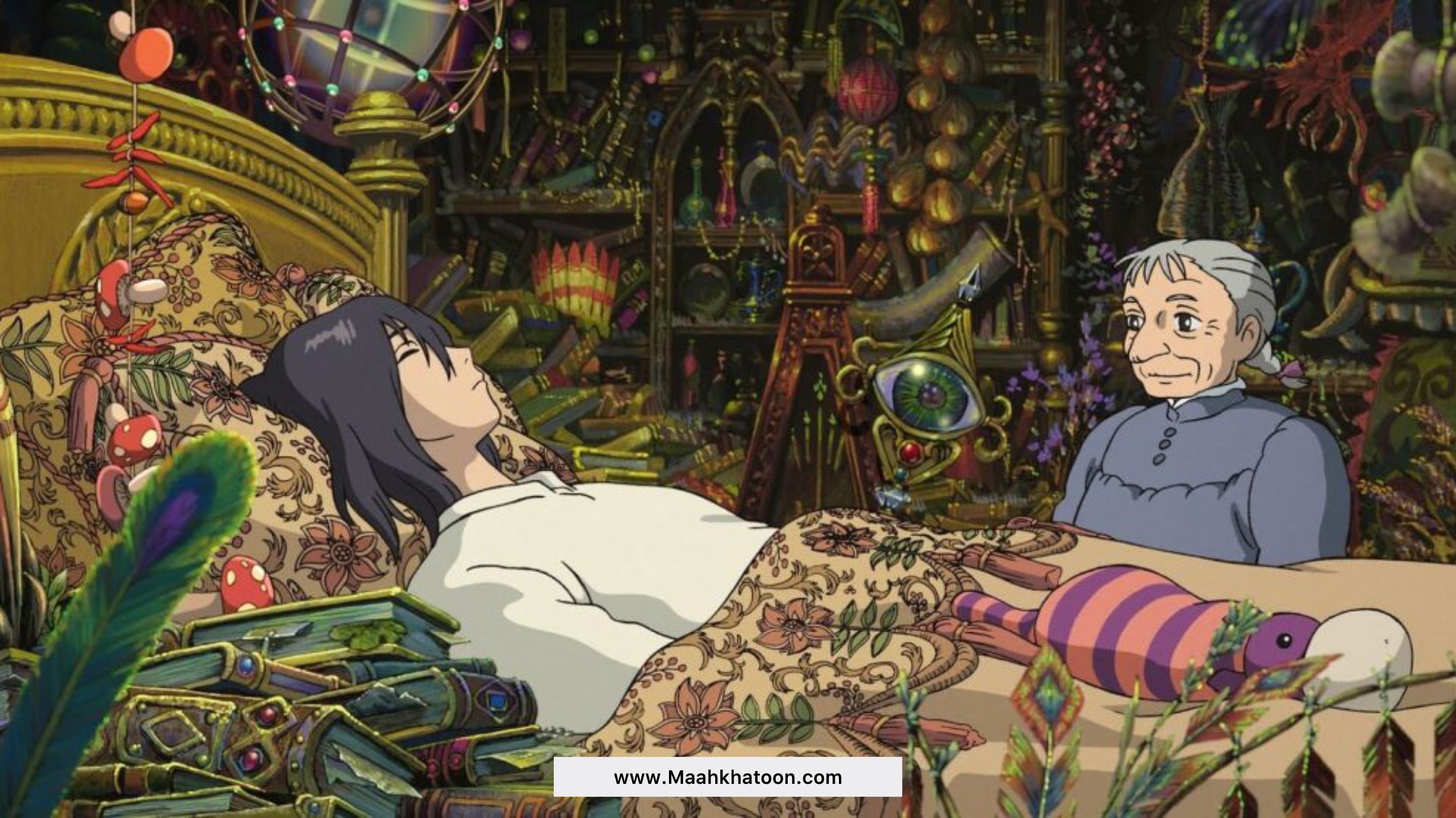 انیمه Howl’s moving castle - آثار هایائو میازاکی