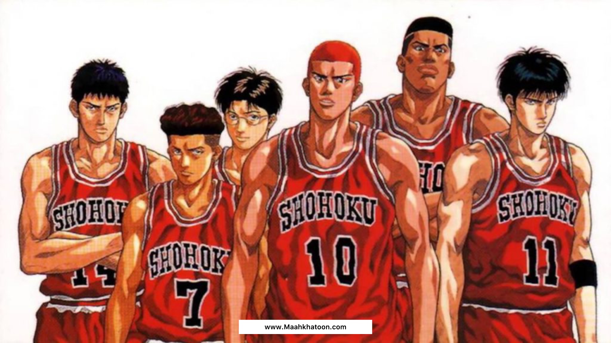 بهترین انیمه های ورزشی - انیمه اسلم دانک