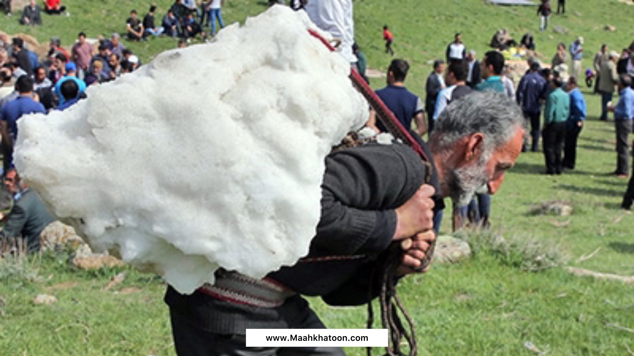 آشنایی با مراسم برف چال و زن شاهی مازندران