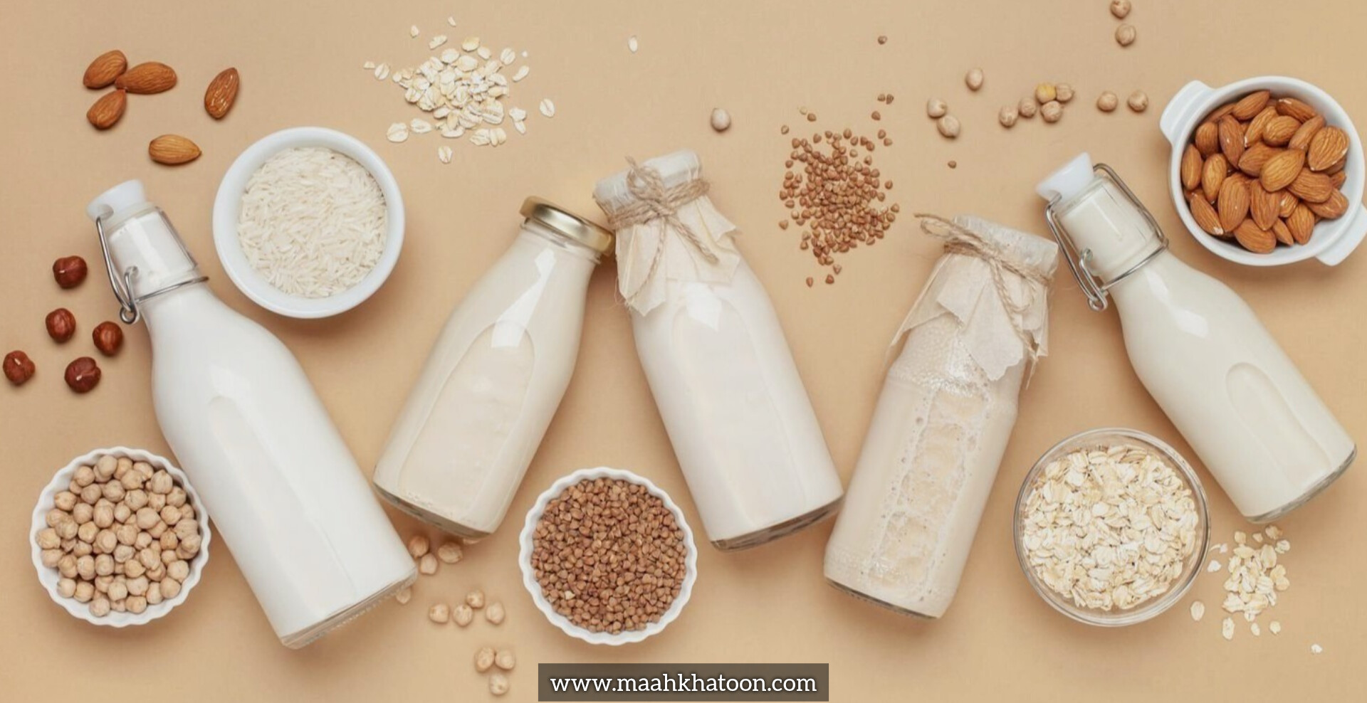 مقایسه شیر حیوانی و شیر گیاهی