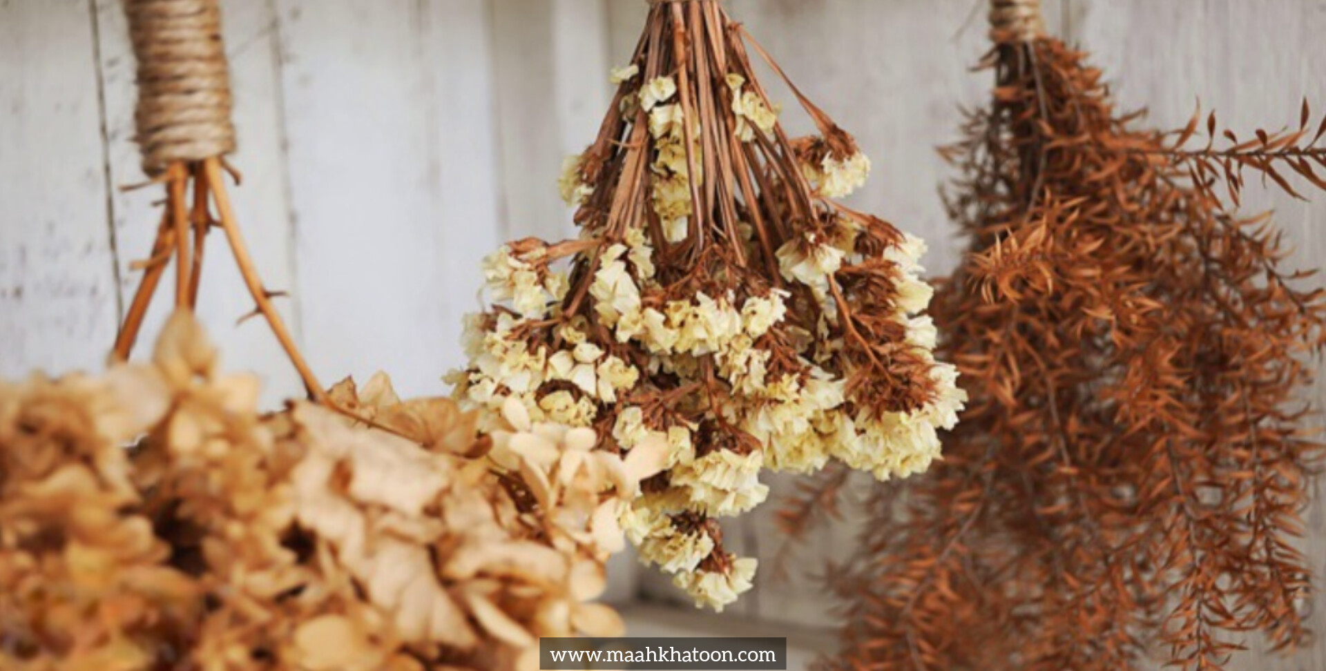 تکنیکهای مختلف خشککردن گلها