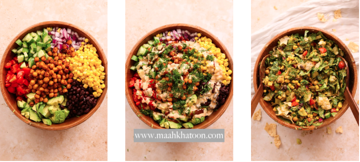 سالاد تابستانی باربیکیو جنوب غربی