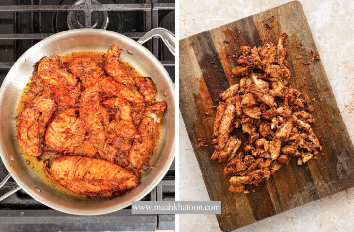 پیتزای مرغ چیپوتله