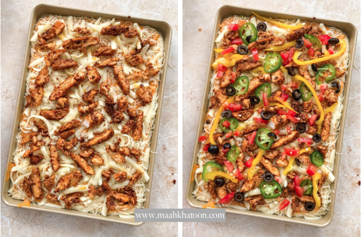 پیتزای مرغ چیپوتله