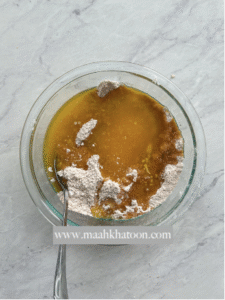 کیک قهوه بلوبری