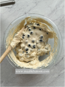 کیک قهوه بلوبری