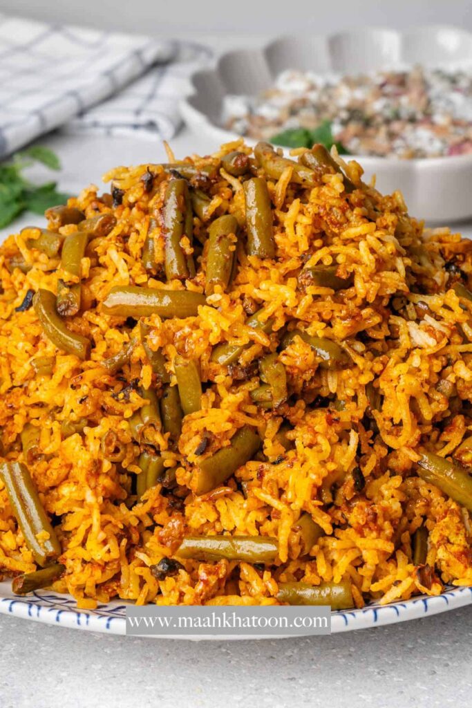 لوبیاپلوی وگان