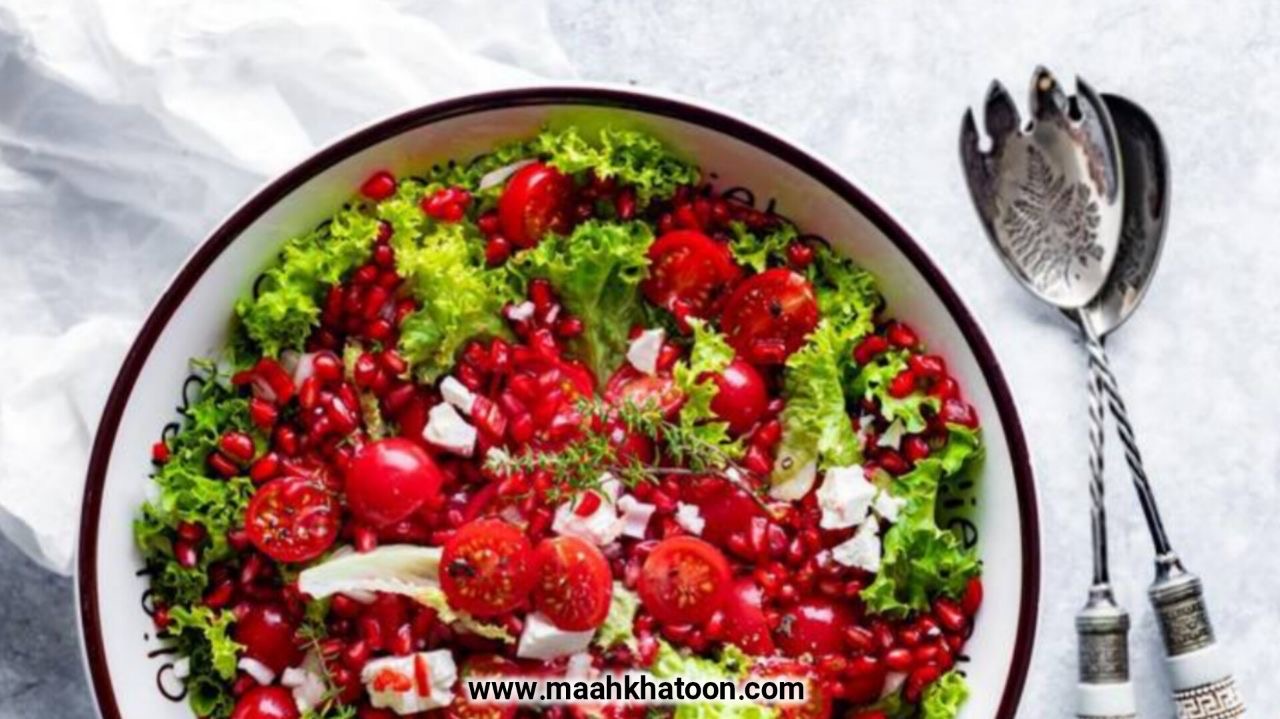 خواص انار-سالاد انار