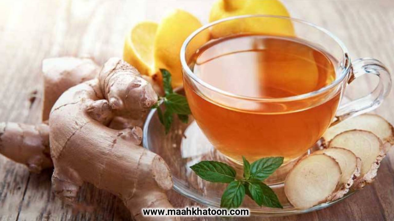 بهترین دمنوش های شب یلدا - دمنوش زنجبیل