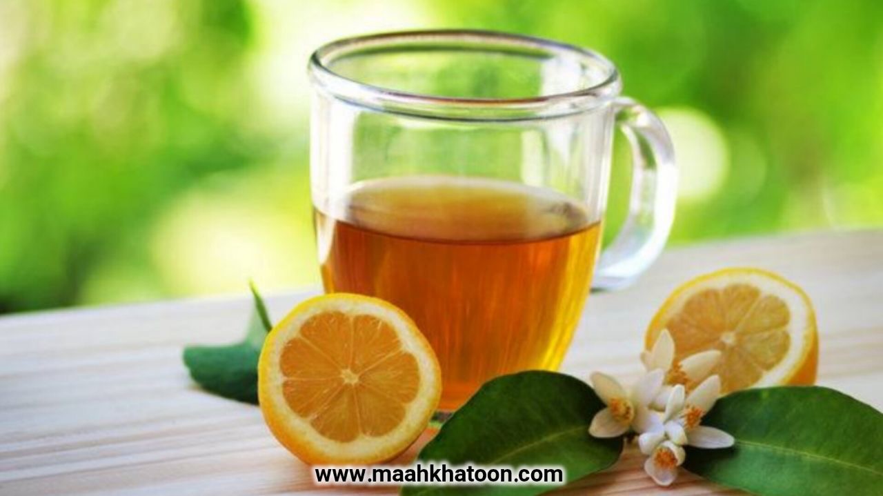 بهترین دمنوش های شب یلدا - دمنوش به لیمو