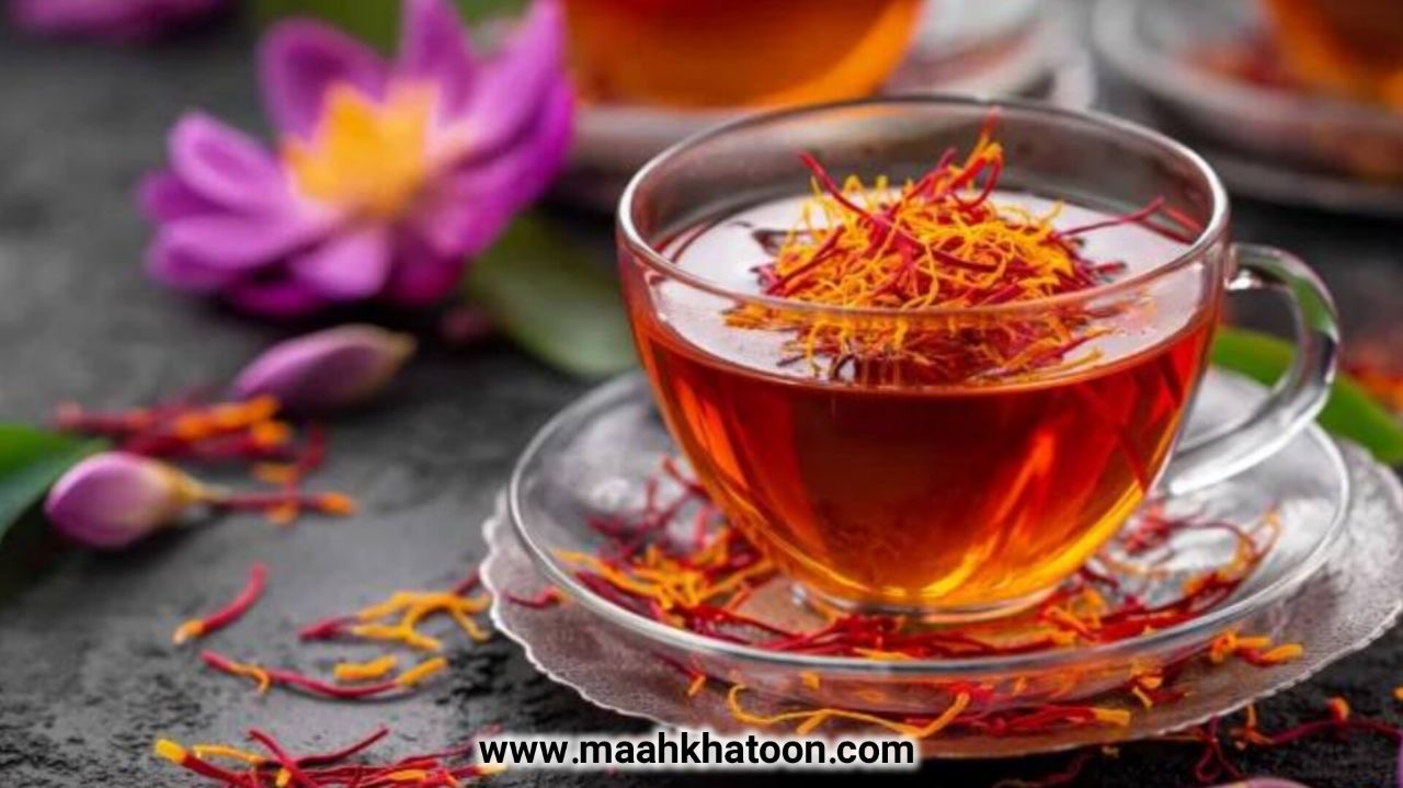 بهترین دمنوش های شب یلدا - دمنوش زعفران