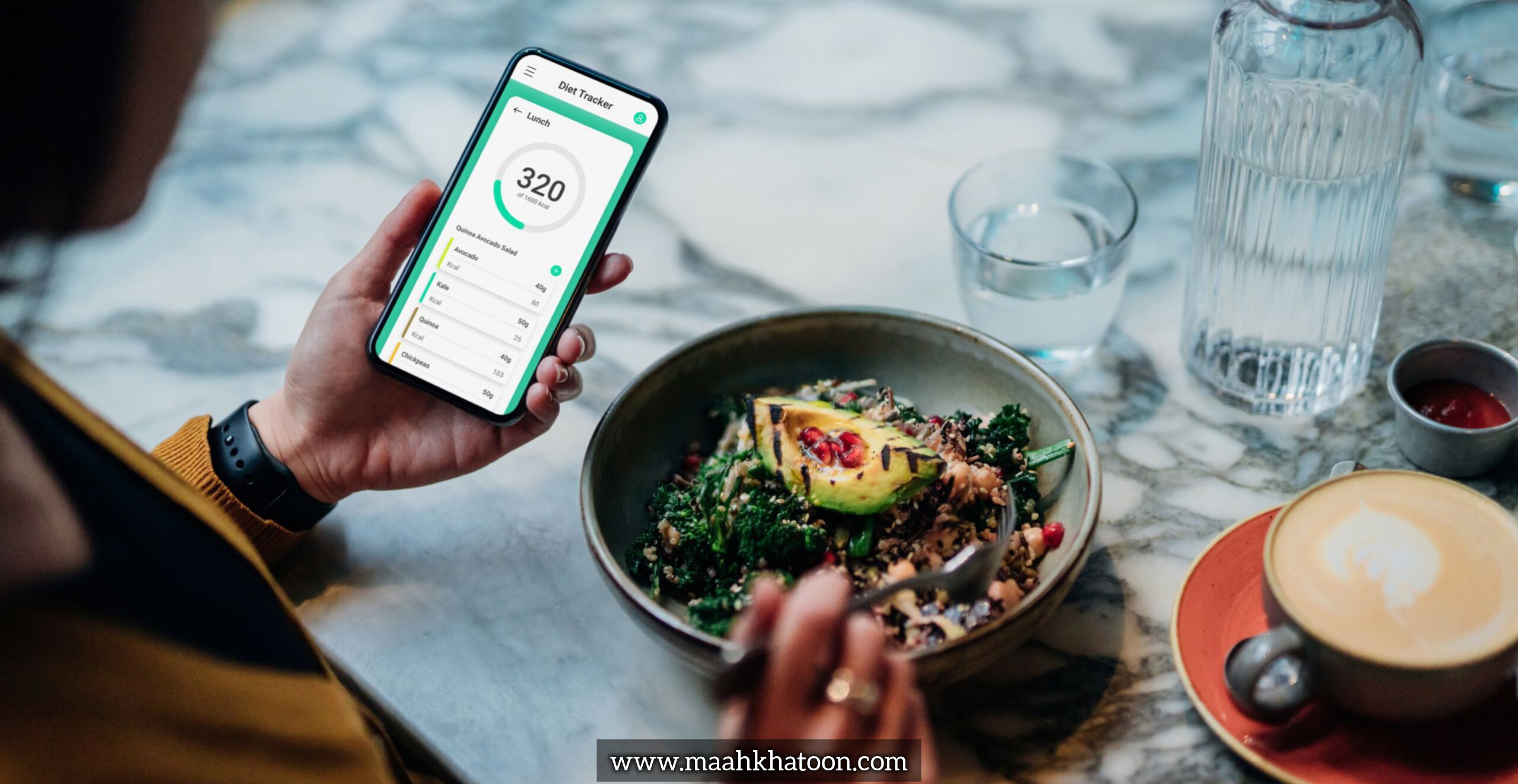 مدیریت حجم وعدهها و کالری روزانه