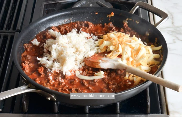 فلفل دلمه ای شکم پر