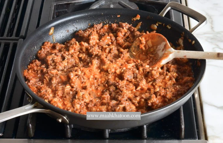 فلفل دلمه ای شکم پر