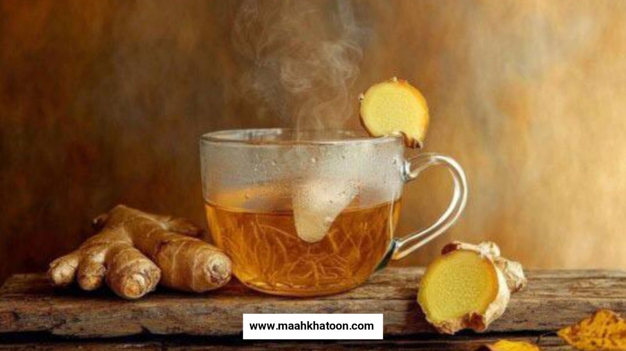 دمنوش زنجبیل تازه برای تقویت سیستم ایمنی و ضد سرماخوردگی در زمستان