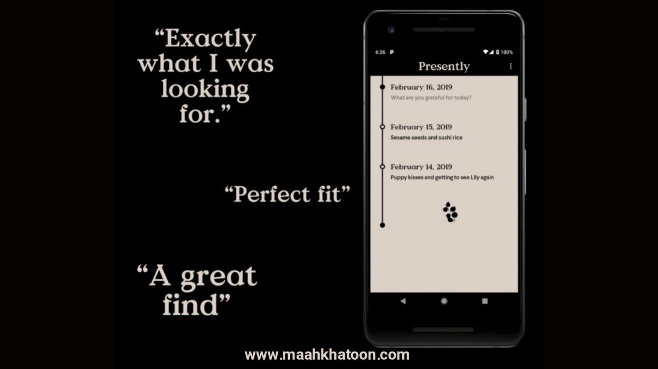 اپلیکیشنها و ابزارهای دیجیتال برای تمرین شکرگزاری روزانه