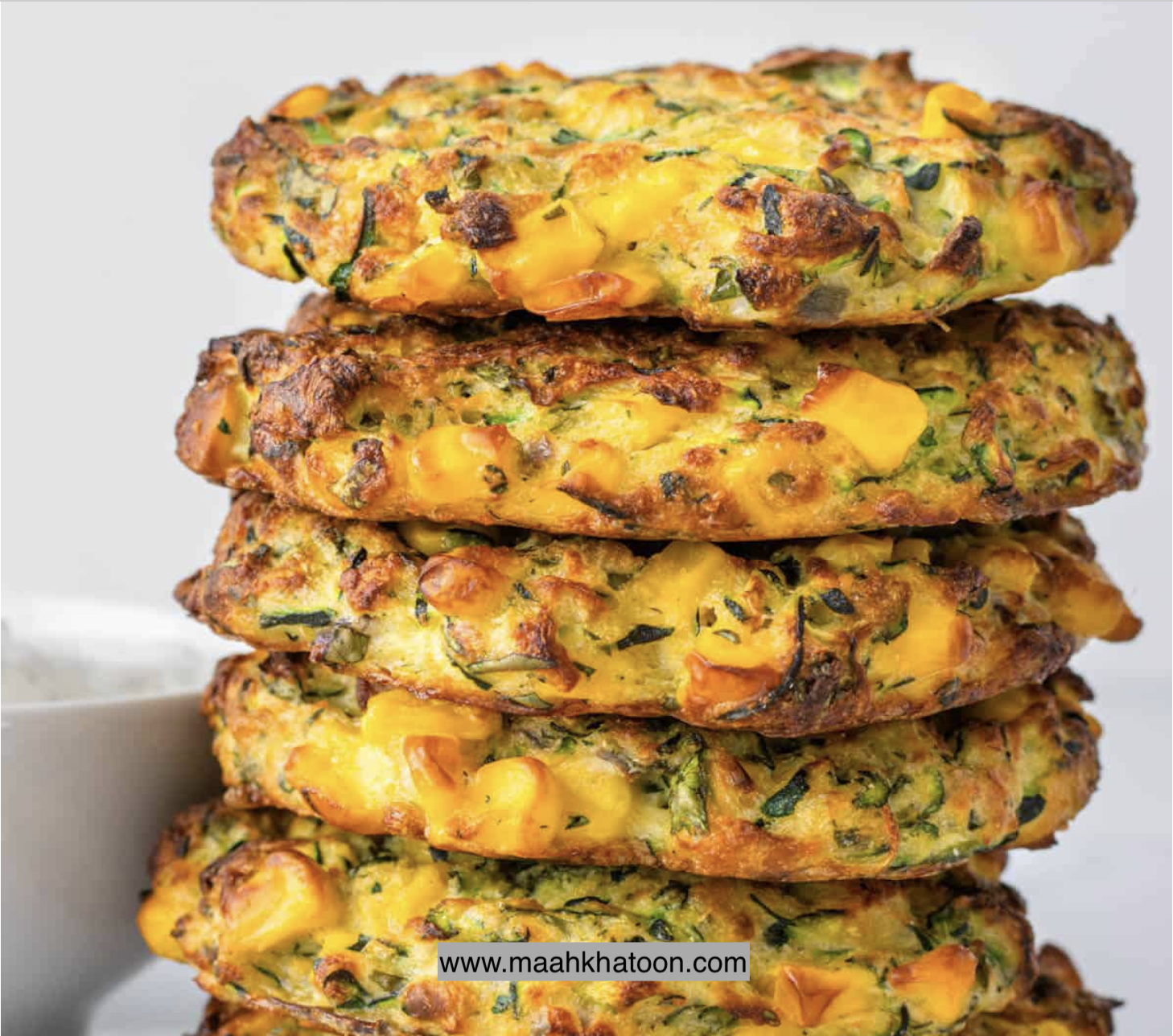 کوکو ذرت کدو سبز