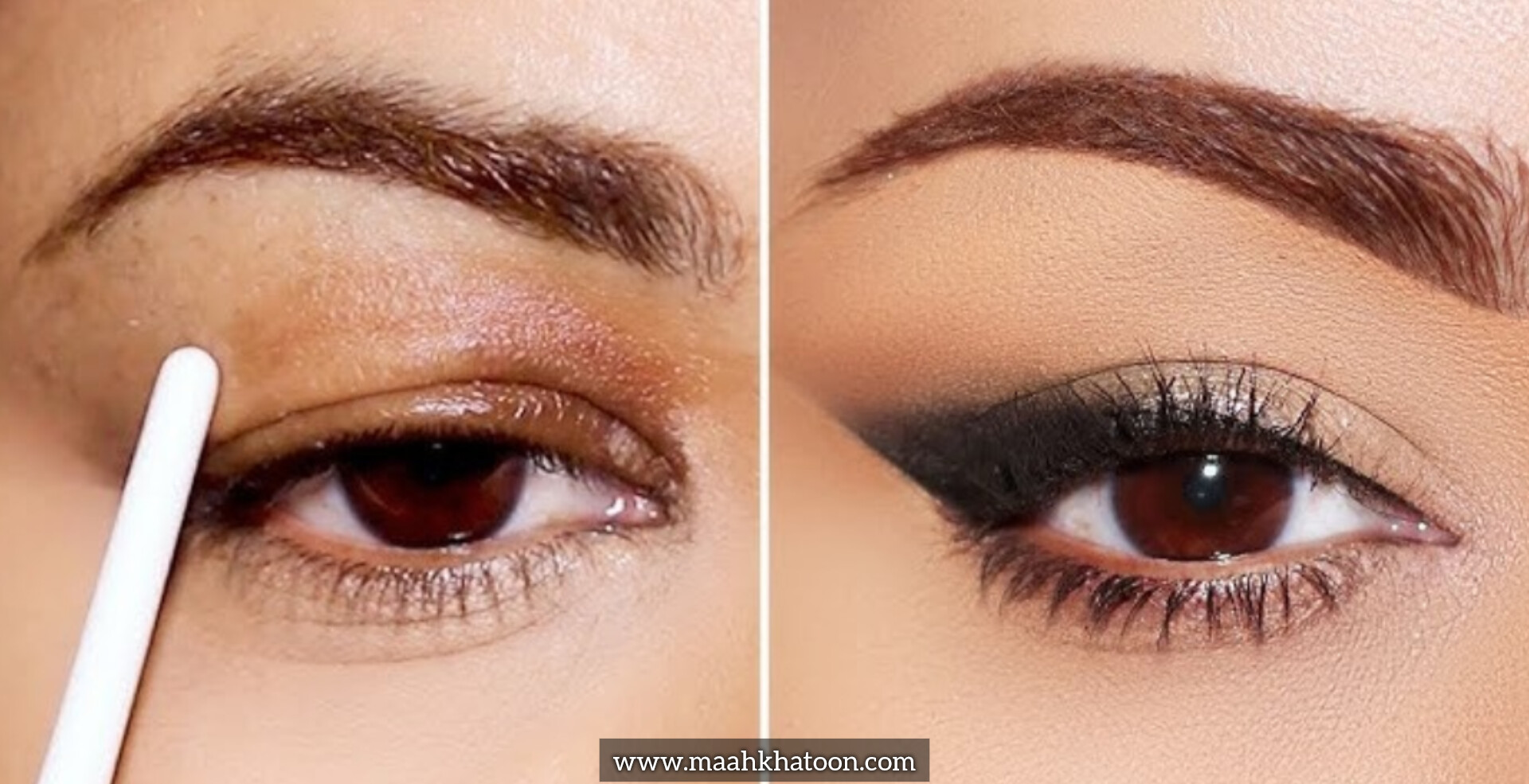 آرایش چشم برای پلک افتاده